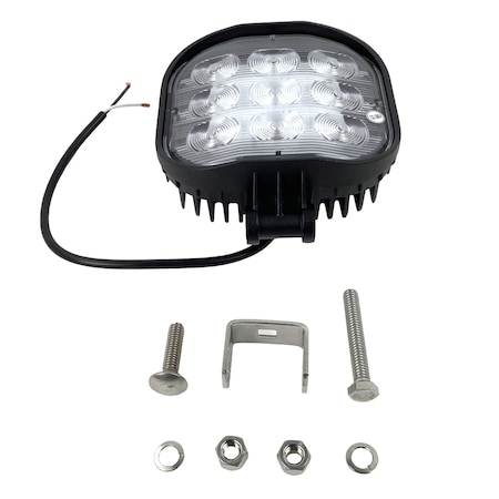 Optronics Square Led Work Light, Wide Angle Flood Beam, 12-24V TLL55FB